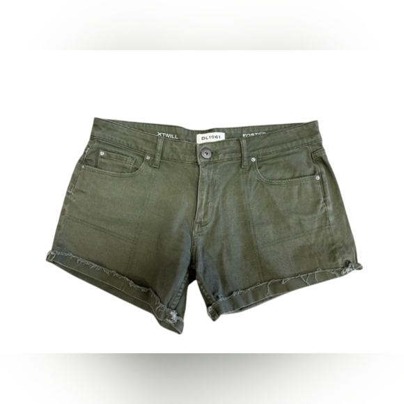 DL1961 Short “Foster” Green Shorts Size 29 EUC - Picture 5 of 8